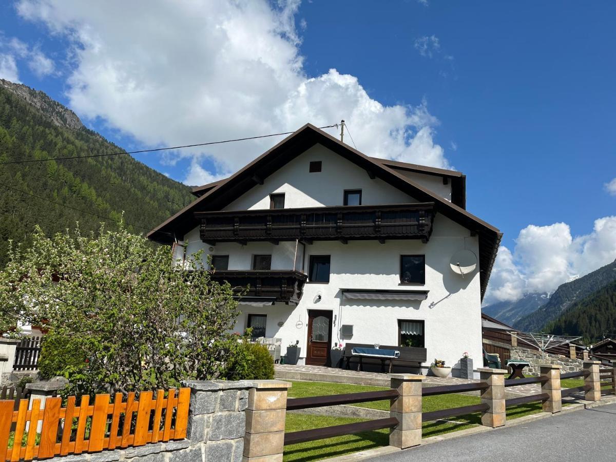 Ferienwohnung Annamaria Und Manuel Melmer Sankt Leonhard im Pitztal Exterior foto